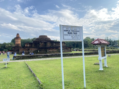 Candi Muara Takus yang terletak di Kabupaten Kampar, Riau. (Foto: Sri Wahyuni)